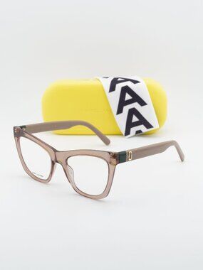 Marc Jacobs MARC 649 0F4500 Cat Eye Eyeglasses 53mm – Brown